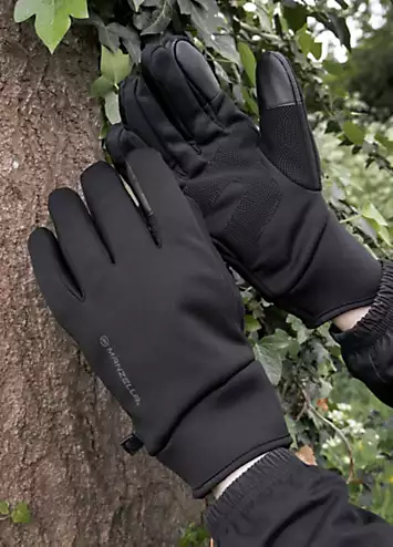 Totes Mens Black Manzella Gloves | Kaleidoscope